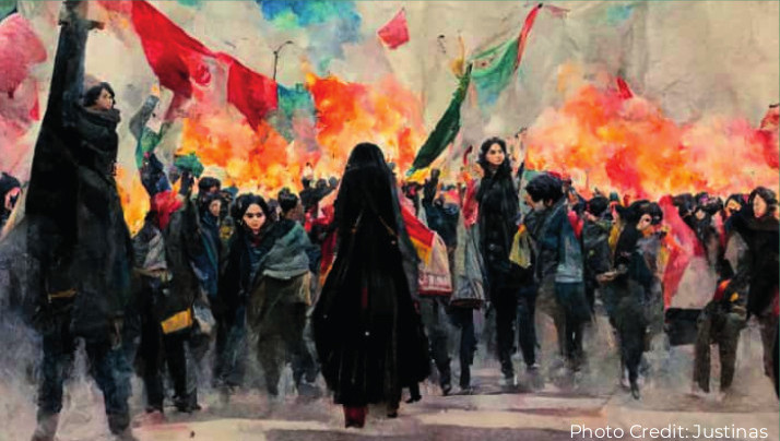 Incontro "Donna - Vita - Libertà. Un anno di lotte in Iran" 650 Photo Credit: Justinas