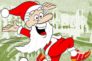 Corri con Babbo Natale - la Strapadova - immagine