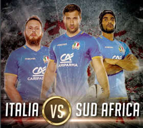 Partita di rugby: "Italia vs Sudafrica" immagine