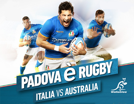 Partita di rugby Italia vs Australia immagine