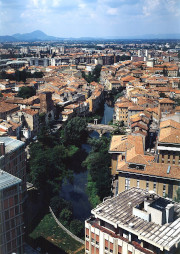 Veduta aerea Padova d'Acque 180