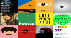 Manifesto Free Patrick Zaki, prisoner of conscience 240 ant