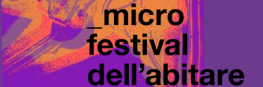 Micro festival dell'abitare 2024